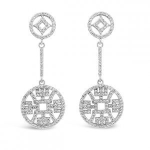 ABSOLUTE E2109SL SILVER EARRINGS