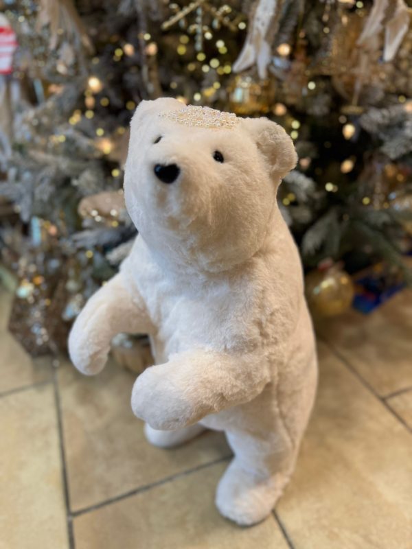 Polar Bear Large with Pearl Sequin Detail - Image 2