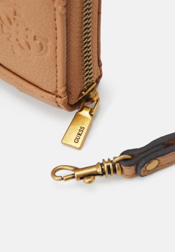 GUESS Helaina SLG Logo Maxi Wallet Caramel - Image 4