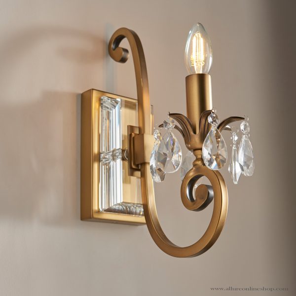 Antique Brass Single Wall